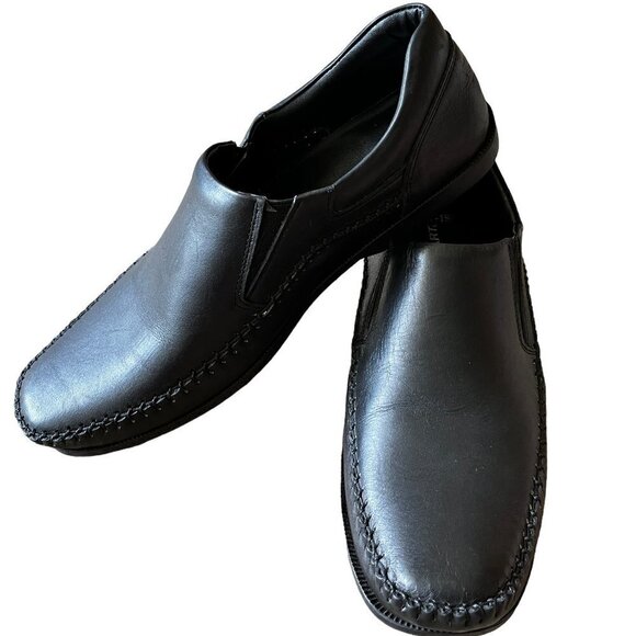 STUTTGART SI-121 Men Shoe Size 44 Black-Germany Brand -Genuine Leather main image 6